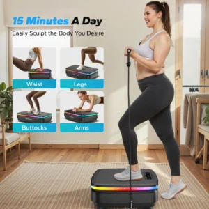 Lymphatic Drainage Vibration Plate Exercise